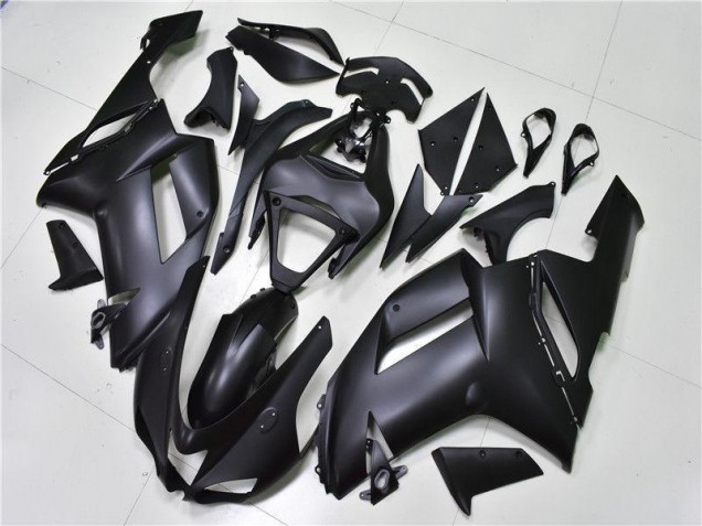 Matt Schwarz 07-08 ZX6R Motorrad Verkleidung Matt Schwarz 07-08 ZX6R Motorrad Verkleidung