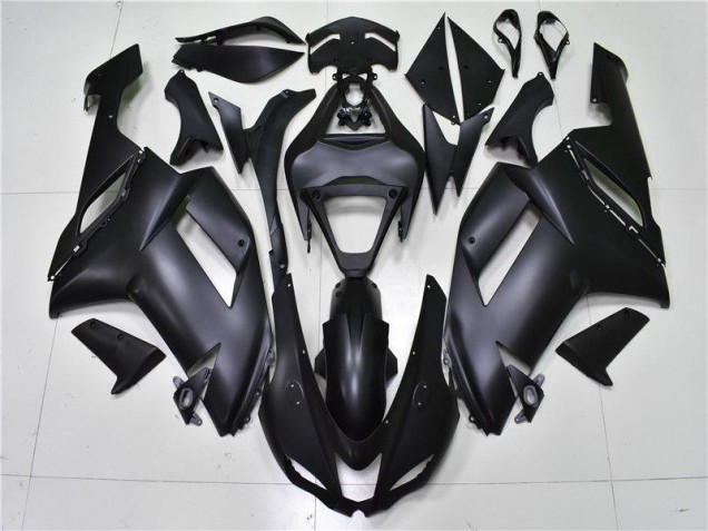 Matt Schwarz 07-08 ZX6R Motorrad Verkleidung Matt Schwarz 07-08 ZX6R Motorrad Verkleidung