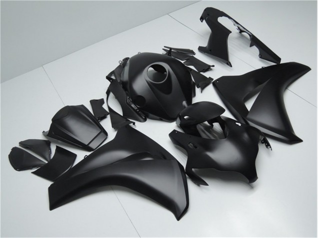 Matt Schwarz 08-11 CBR1000RR Motorrad Verkleidungen Matt Schwarz 08-11 CBR1000RR Motorrad Verkleidungen