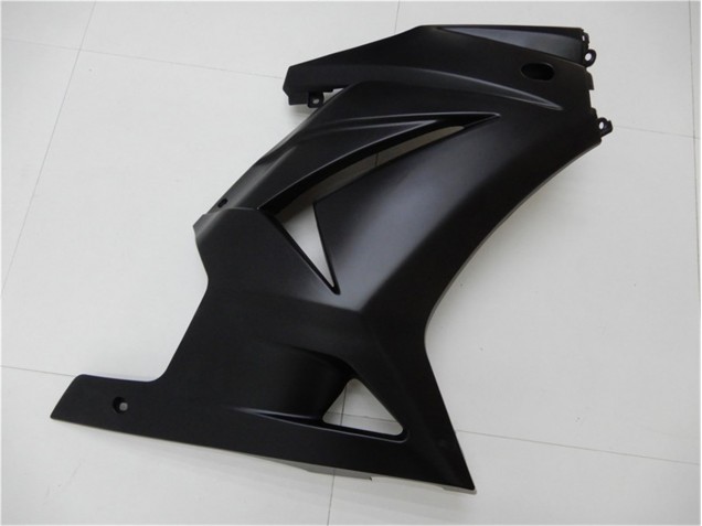 Matt Schwarz 08-12 EX250 Motorrad Verkleidung Matt Schwarz 08-12 EX250 Motorrad Verkleidung