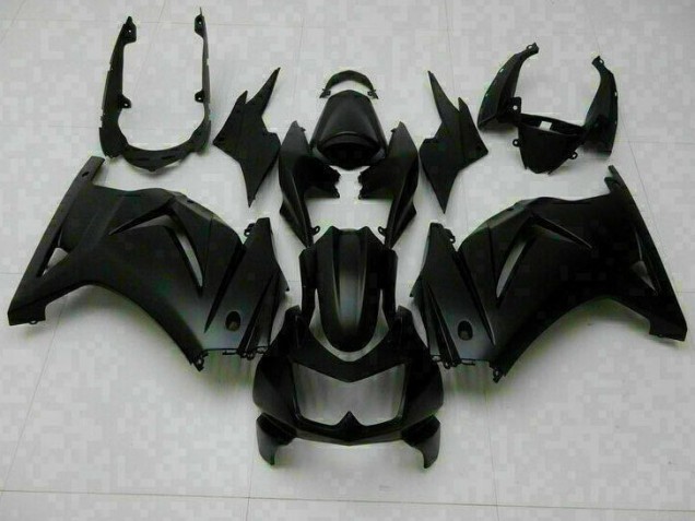 Matt Schwarz 08-12 EX250 Motorrad Verkleidungen Matt Schwarz 08-12 EX250 Motorrad Verkleidungen