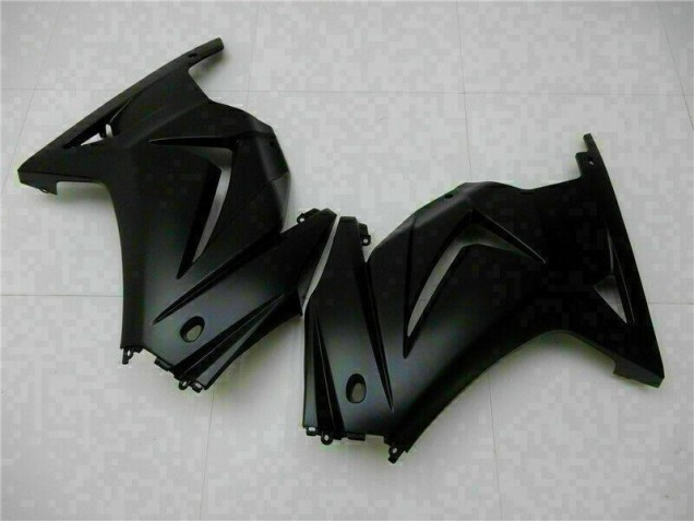 Matt Schwarz 08-12 EX250 Motorrad Verkleidungen Matt Schwarz 08-12 EX250 Motorrad Verkleidungen