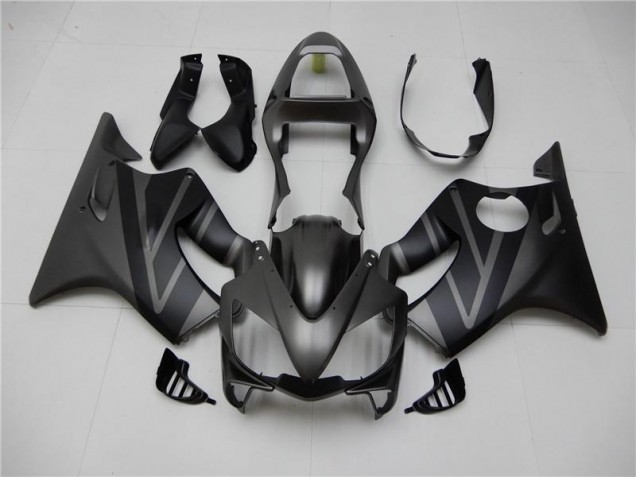 Matt Schwarz Grau 01-03 CBR600 F4i Motorrad Verkleidung Matt Schwarz Grau 01-03 CBR600 F4i Motorrad Verkleidung