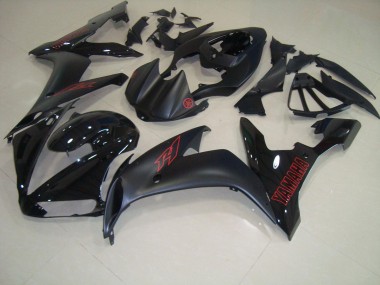 Matt Schwarz Rot 04-06 YZF R1 Motorrad Verkleidung
