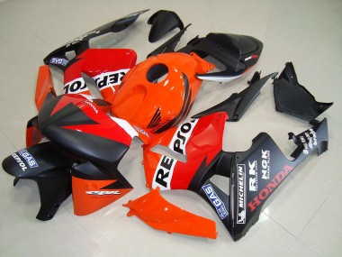 Matt Schwarzer Repsol Renn 05-06 CBR600RR Motorrad Verkleidung
