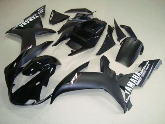 Matt Schwarzweiß 02-03 YZF R1 Motorrad Verkleidung