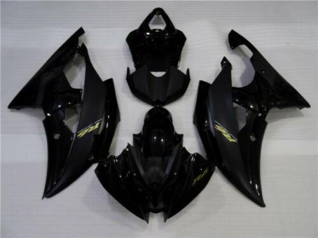 Matt schwarz glänzend 08-16 YZF R6 Motorrad Verkleidung