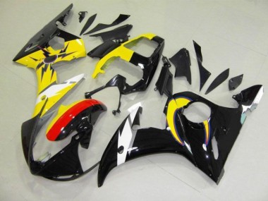 Mond Schwarz Gelb 03-05 YZF R6 Motorrad Verkleidung
