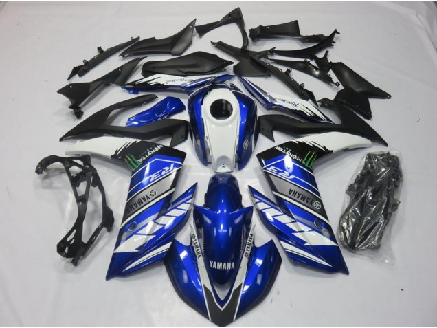 Monster Blau 15-22 YZF R3 Motorrad Verkleidung Monster Blau 15-22 YZF R3 Motorrad Verkleidung
