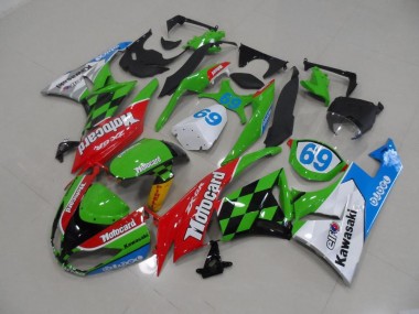 Motocard 09-12 ZX6R Motorrad Verkleidung