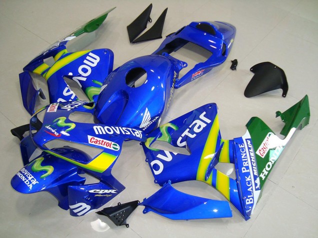 Movistar 03-04 CBR600RR Motorrad Verkleidungen Movistar 03-04 CBR600RR Motorrad Verkleidungen