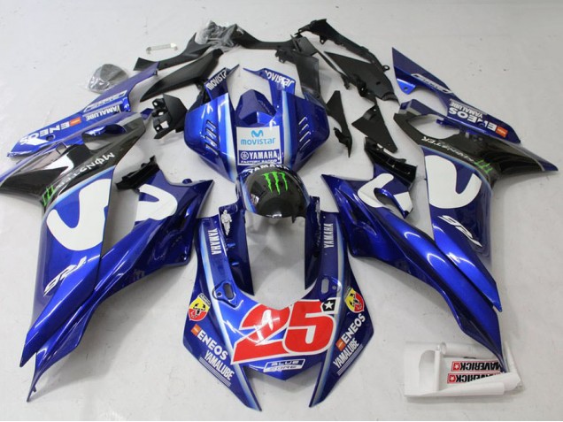 Movistar 17-21 YZF R6 Motorrad Verkleidung Movistar 17-21 YZF R6 Motorrad Verkleidung