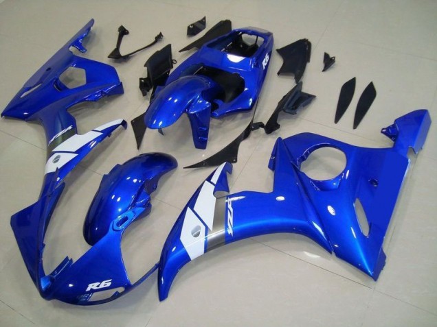 OEM Stil Blau 03-05 YZF R6 Motorrad Verkleidung OEM Stil Blau 03-05 YZF R6 Motorrad Verkleidung