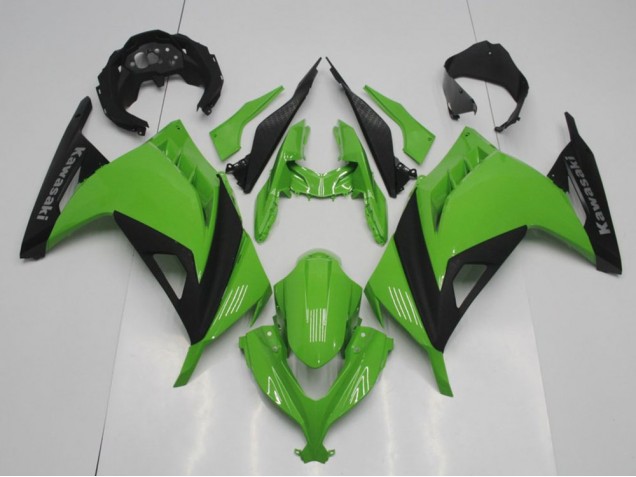OEM Stil Grün 13-16 ZX300R Motorrad Verkleidung OEM Stil Grün 13-16 ZX300R Motorrad Verkleidung