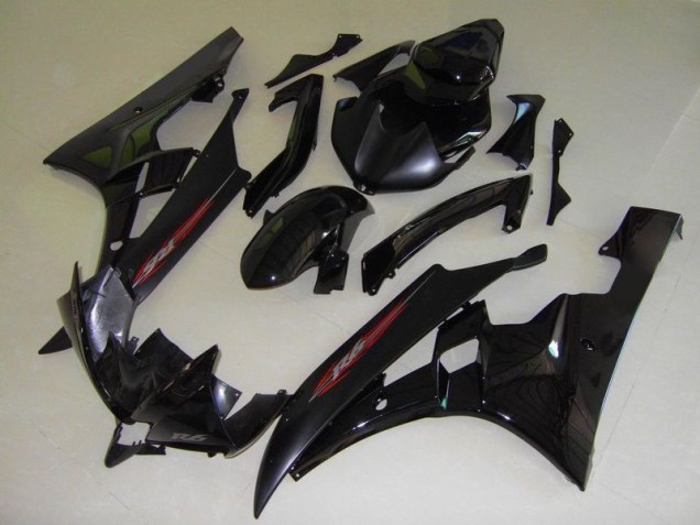 OEM Stil Schwarz 06-07 YZF R6 Motorrad Verkleidung OEM Stil Schwarz 06-07 YZF R6 Motorrad Verkleidung
