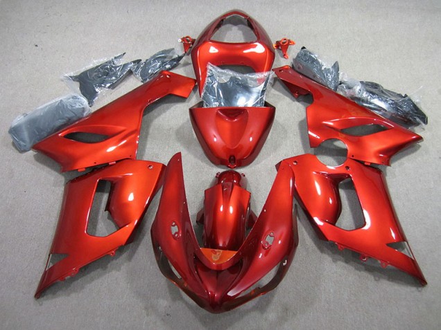 Orange 05-06 ZX6R Motorrad Verkleidungen Orange 05-06 ZX6R Motorrad Verkleidungen