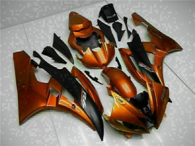 Orange 06-07 YZF R6 Motorrad Verkleidung Orange 06-07 YZF R6 Motorrad Verkleidung