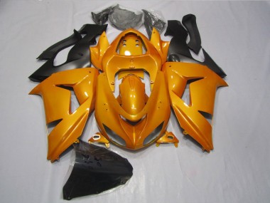 Orange 06-07 ZX10R Motorrad Verkleidungen