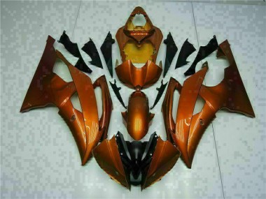 Orange 08-16 YZF R6 Motorrad Verkleidung