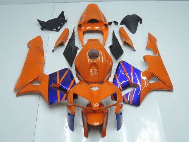 Orange Blau 05-06 CBR600RR Motorrad Verkleidung