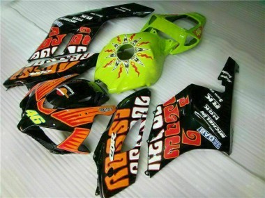 Orange Grün 04-05 CBR1000RR Motorrad Verkleidung