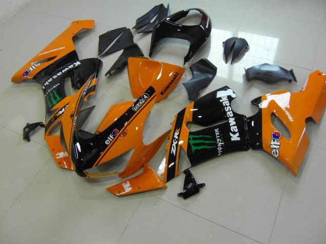 Orange Monster 05-06 ZX6R Motorrad Verkleidung Orange Monster 05-06 ZX6R Motorrad Verkleidung