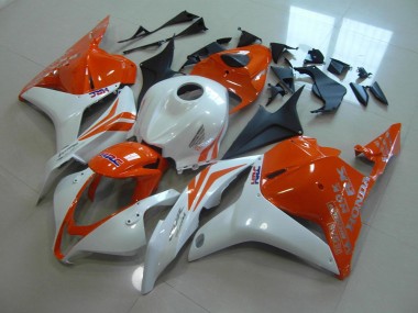Orange Perl Weiß 09-12 CBR600RR Motorrad Verkleidung
