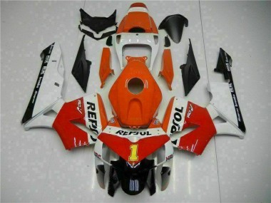 Orange Repsol 05-06 CBR600RR Motorrad Verkleidung