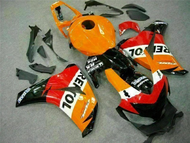 Orange Repsol 08-11 CBR1000RR Motorrad Vollverkleidung Orange Repsol 08-11 CBR1000RR Motorrad Vollverkleidung