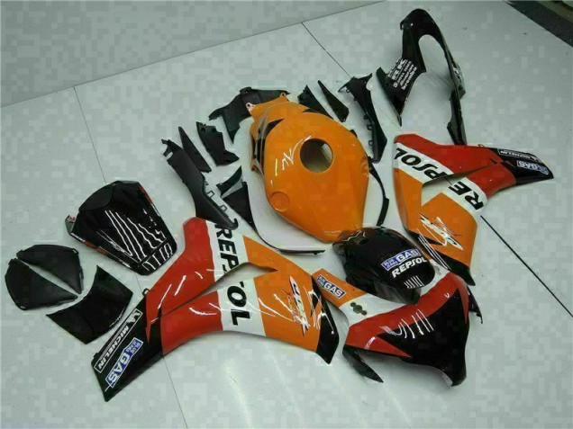 Orange Repsol 08-11 CBR1000RR Motorrad Vollverkleidung & Plastik Orange Repsol 08-11 CBR1000RR Motorrad Vollverkleidung & Plastik