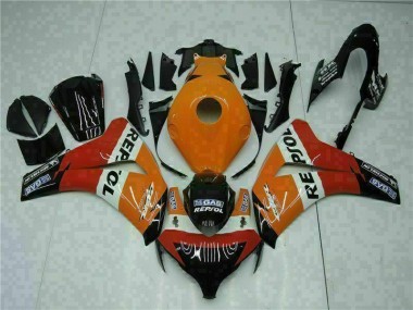 Orange Repsol 08-11 CBR1000RR Motorrad Vollverkleidung & Plastik