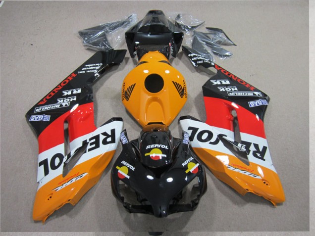 Orange Rot Repsol 04-05 CBR1000RR Motorrad Verkleidung Orange Rot Repsol 04-05 CBR1000RR Motorrad Verkleidung