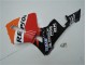 Orange Rot Schwarz Repsol 03-04 CBR600RR Motorrad Verkleidung Orange Rot Schwarz Repsol 03-04 CBR600RR Motorrad Verkleidung