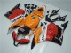 Orange Rot Schwarz Repsol 09-12 CBR600RR Motorrad Verkleidung Orange Rot Schwarz Repsol 09-12 CBR600RR Motorrad Verkleidung