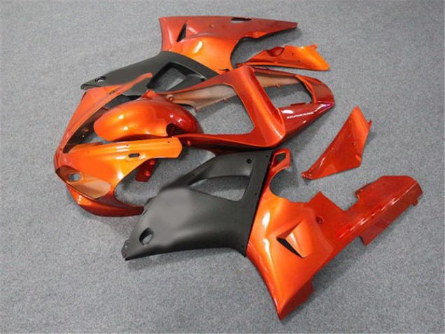 Orange Schwarz 00-01 YZF R1 Motorrad Verkleidung Orange Schwarz 00-01 YZF R1 Motorrad Verkleidung