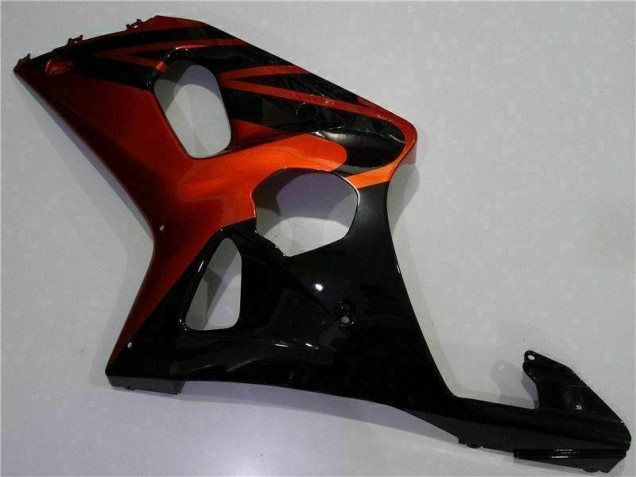 Orange Schwarz 00-02 GSXR 1000 Motorrad Verkleidung