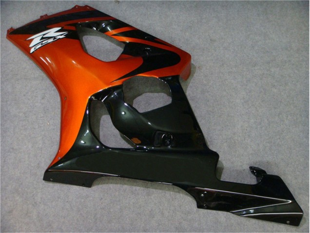 Orange Schwarz 03-04 GSXR 1000 Motorrad Verkleidung