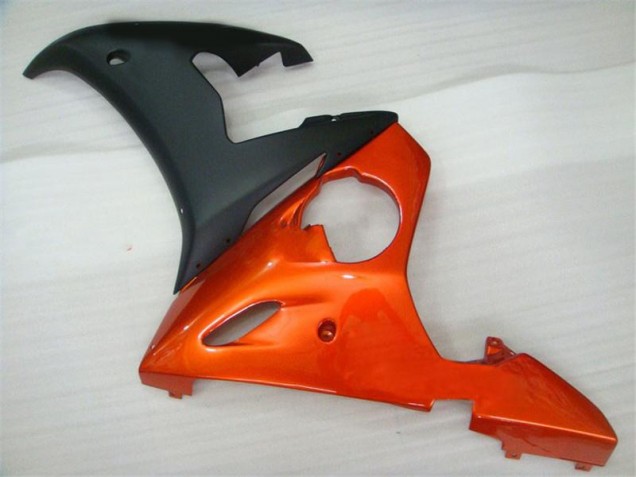 Orange Schwarz 03-05 YZF R6 Motorrad Verkleidung