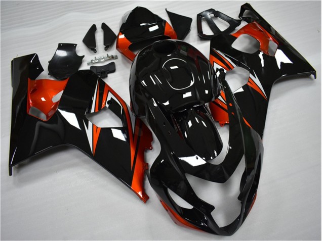 Orange Schwarz 04-05 GSXR 600/750 Motorrad Verkleidung Orange Schwarz 04-05 GSXR 600/750 Motorrad Verkleidung