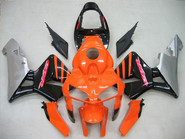 Orange Schwarz 05-06 CBR600RR Motor Verkleidung