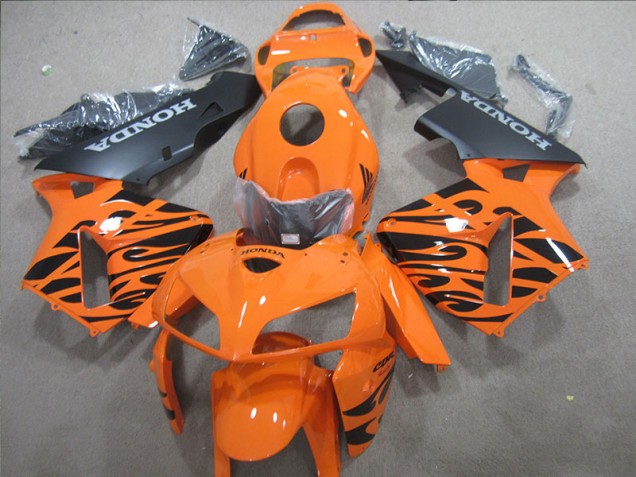 Orange Schwarz 05-06 CBR600RR Motorrad Verkleidung Komplett Sets Orange Schwarz 05-06 CBR600RR Motorrad Verkleidung Komplett Sets
