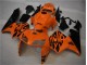 Orange Schwarz 05-06 CBR600RR Motorrad Verkleidung & Plastik Orange Schwarz 05-06 CBR600RR Motorrad Verkleidung & Plastik