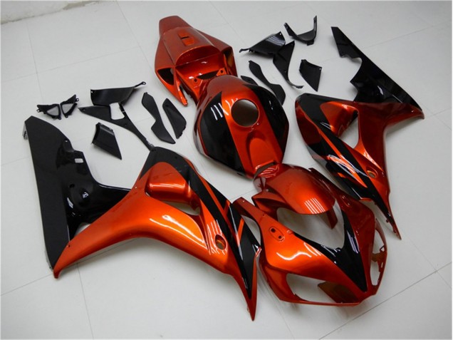 Orange Schwarz 06-07 CBR1000RR Motorrad Verkleidung Orange Schwarz 06-07 CBR1000RR Motorrad Verkleidung