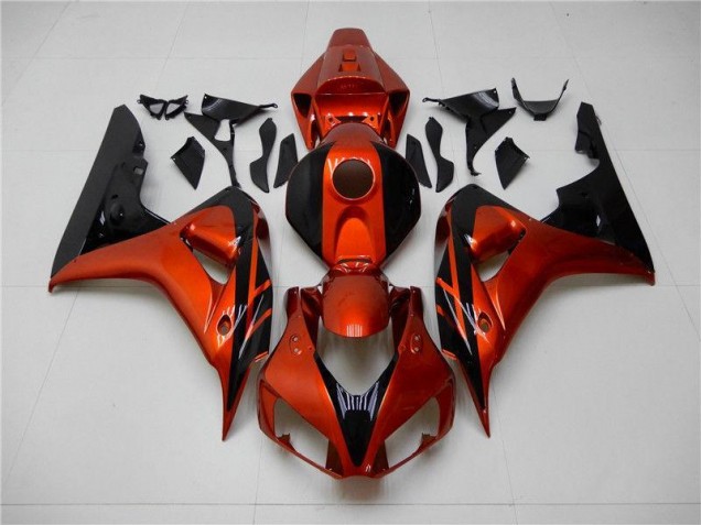 Orange Schwarz 06-07 CBR1000RR Motorrad Verkleidung Orange Schwarz 06-07 CBR1000RR Motorrad Verkleidung