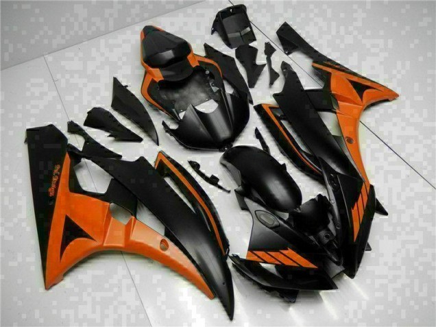 Orange Schwarz 06-07 YZF R6 Motorrad Verkleidung