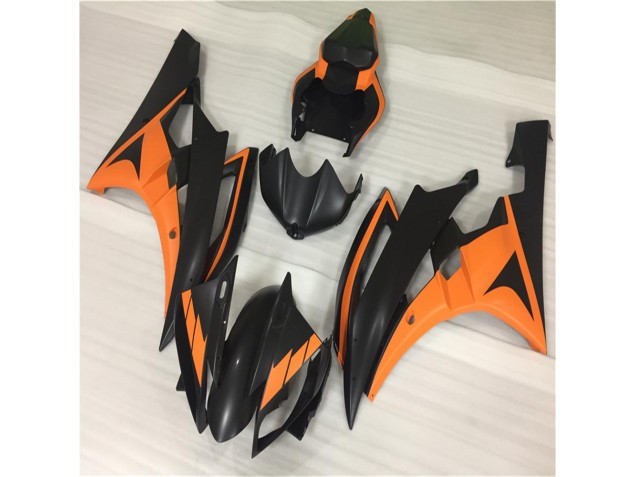 Orange Schwarz 06-07 YZF R6 Motorrad Verkleidungen Orange Schwarz 06-07 YZF R6 Motorrad Verkleidungen