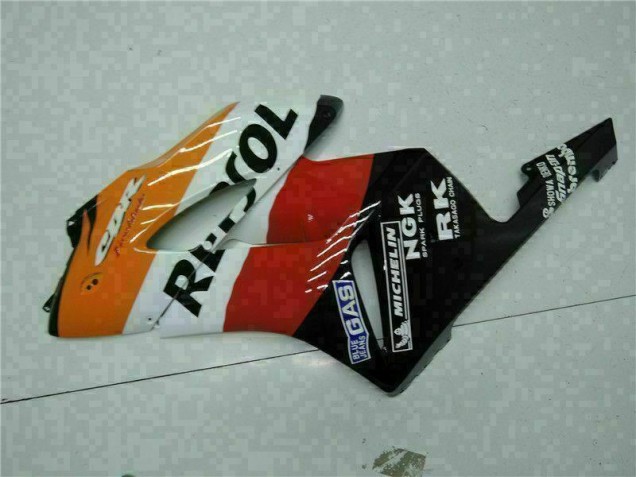 Orange Schwarz Repsol 04-05 CBR1000RR Motorrad Verkleidungen