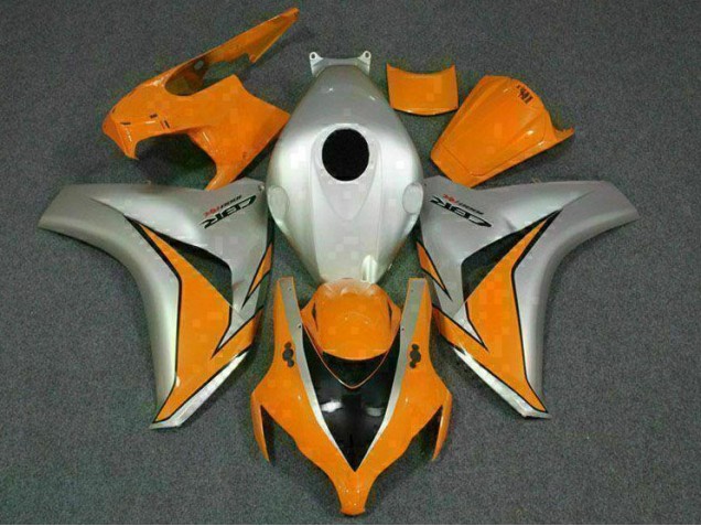 Orange Silber 08-11 CBR1000RR Motorrad Vollverkleidung