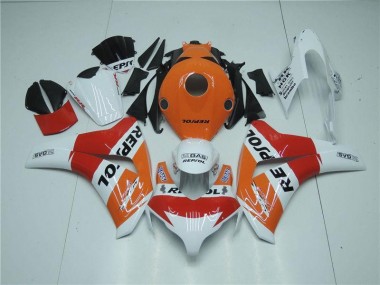 Orange Weiß Rot Repsol 08-11 CBR1000RR Motorrad Verkleidung
