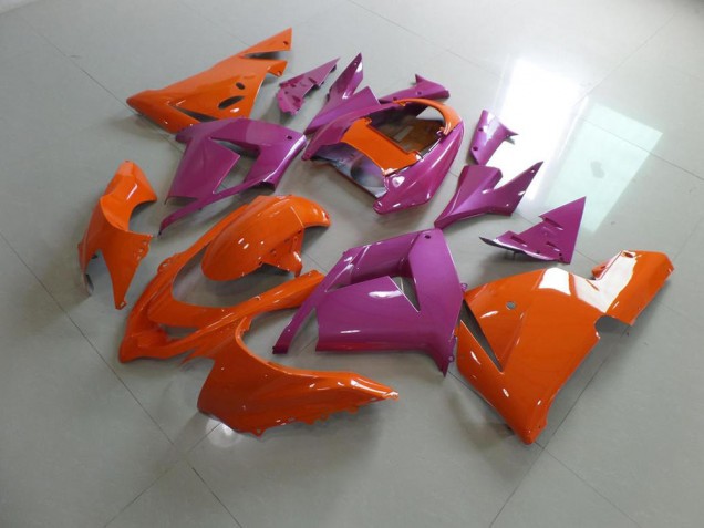 Orange und Rosa 03-05 ZX10R Motorrad Verkleidung Orange und Rosa 03-05 ZX10R Motorrad Verkleidung